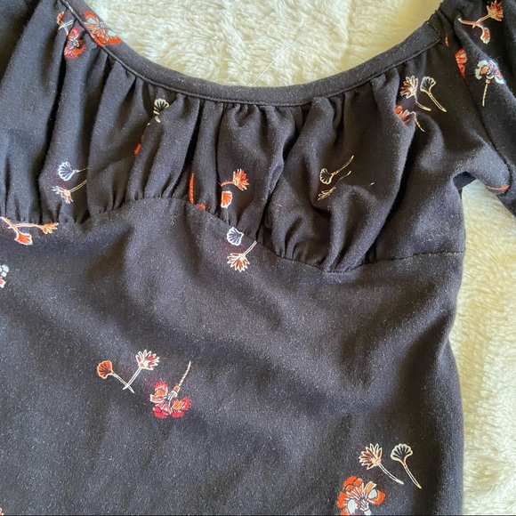 NWOT Free People Play Date Floral Bodysuit - Picture 6 of 11